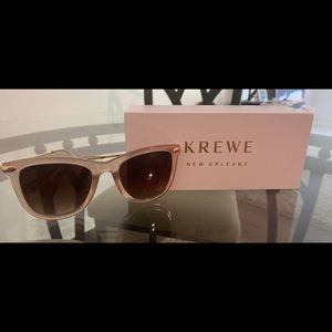 Brand New Krewe Sunglasses - Rose Gold